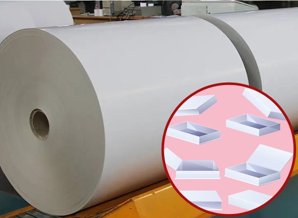 Stack of high-quality Folding Box Board (GC1/GC2) for packaging solutions