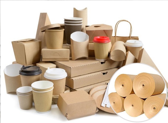 Rolls of strong and durable Kraft Paper for various packaging solutions