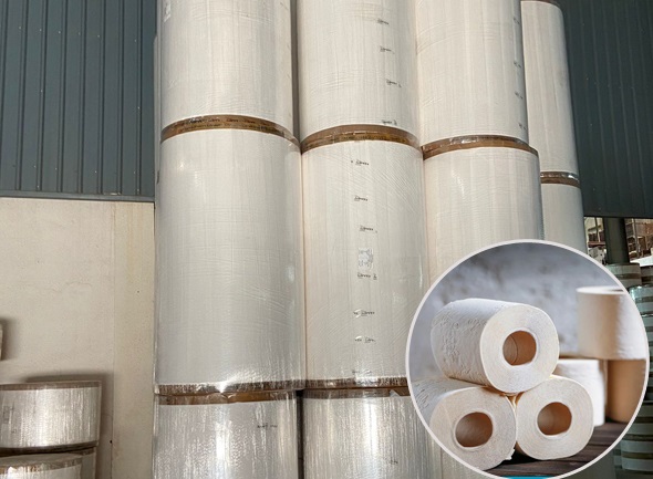 Soft and Absorbent Toilet Tissue Roll for Residential and Commercial Use